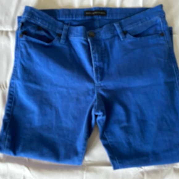 Women’s Rock & Republic Royal Blue Ankle Jeans Size 16 - Picture 3 of 5